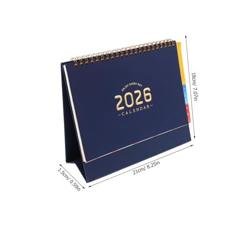 GARIOUANS Tischkalender Notizblock Tischkalender Tagesplaner Kompakter Monatskalender Terminkalender 2026 Bunter Tabs Kalender Akademischer Planer 2026 GARIOUANS Tischkalender Notizblock Tischkalender Tagesplaner Kompakter Monatskalender Terminkalender 2026 Bunter Tabs Kalender Akademischer Planer 2026 von GARIOUANS