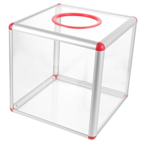 GARIOUANS Transparente Acryl Losbox Sichere und Vorschlagsbox für Gewinnspiele Spenden und Veranstaltungen Vielseitiger Behälter für Jahresfeiern und Partys von GARIOUANS