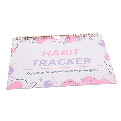 GARIOUANS Undatierter Habit Tracker Planer Spiralbindung Wochen und Monatsübersicht Wiederverwendbares Habit Journal aus Sicherem Minimalistisches Design für Effiziente Zielverfolgung GARIOUANS Undatierter Habit Tracker Planer Spiralbindung Wochen und Monatsübersicht Wiederverwendbares Habit Journal aus Sicherem Minimalistisches Design für Effiziente Zielverfolgung von GARIOUANS