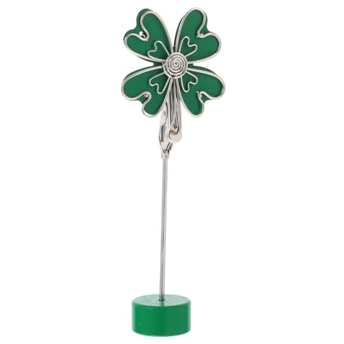 GARIOUANS Vierblättriges Kleeblatt Memo Clip Halter Tisch Fotohalter Klammer Notizhalter Multifunktional für Büro und Zuhause Vielseitiger Foto Display Ständer für Karten und Menüs GARIOUANS Vierblättriges Kleeblatt Memo Clip Halter Tisch Fotohalter Klammer Notizhalter Multifunktional für Büro und Zuhause Vielseitiger Foto Display Ständer für Karten und Menüs von GARIOUANS