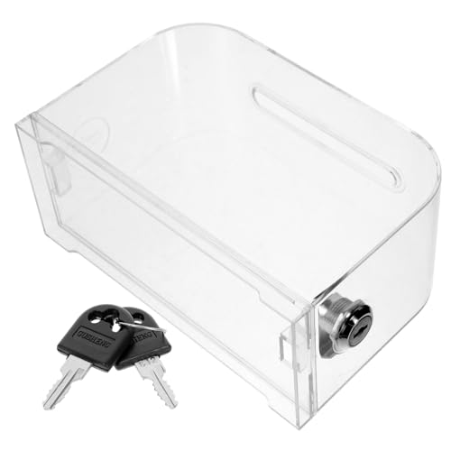GARIOUANS Visitenkartenbox aus Acryl mit Register Kompakter Business Card Organizer Stabiler Kartenhalter für Büro und Reise Vielseitige Aufbewahrung Kleiner Gegenstände von GARIOUANS