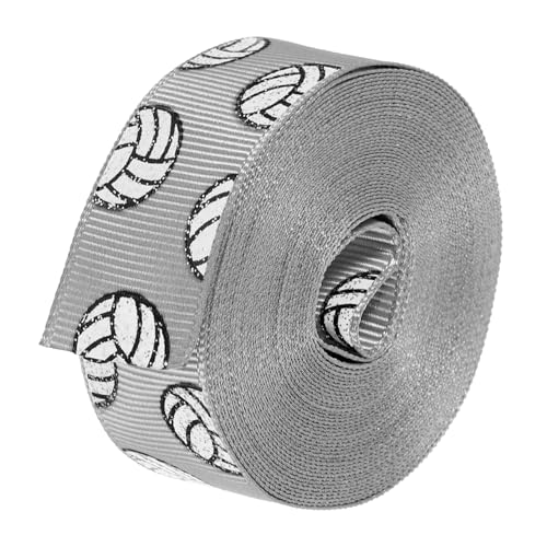 GARIOUANS Volleyball Geschenkband Sportliches Dekoratives Verpackungsband DIY Bastelband Für Party Geschenkverpackung Haarornamente und Floristik GARIOUANS Volleyball Geschenkband Sportliches Dekoratives Verpackungsband DIY Bastelband Für Party Geschenkverpackung Haarornamente und Floristik von GARIOUANS