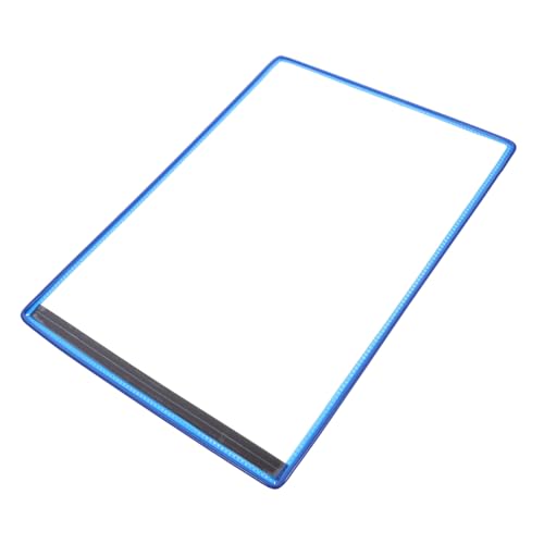 GARIOUANS Wandbehang Dokumententasche Magnetischer Papier Organizer Magnetische Whiteboard Tasche Kühlschrank Markerhalter Trocken Abwischbare Markertasche Kühlschrank Papierhalter von GARIOUANS