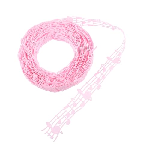 GARIOUANS Yards Polyester Band mit Musiknoten Muster Strapazierfähig und Langlebig für DIY Geschenkschleifen Partydekorationen und Haaraccessoires Vielseitiges Bastelband für Kreative von GARIOUANS