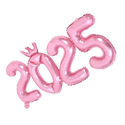 GARIOUANS Zahlenballon aus Aluminiumfolie Glänzende Neujahrsdekoration für Silvesterfeiern Exklusive und Innovative Designballons für Festliche Anlässe Luftballons zum Feiern GARIOUANS Zahlenballon aus Aluminiumfolie Glänzende Neujahrsdekoration für Silvesterfeiern Exklusive und Innovative Designballons für Festliche Anlässe Luftballons zum Feiern von GARIOUANS