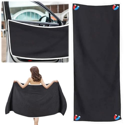 GAROMIA Magnetbadetuch Magnetisches Badetuch für den Außenbereich 190x82cm überdimensioniertes Mikrofaser Badetuch Super Absorbent schnelltrocknend mit Magnetverschluss für Reisen Schwimmen Pool GAROMIA Magnetbadetuch Magnetisches Badetuch für den Außenbereich 190x82cm überdimensioniertes Mikrofaser Badetuch Super Absorbent schnelltrocknend mit Magnetverschluss für Reisen Schwimmen Pool von GAROMIA