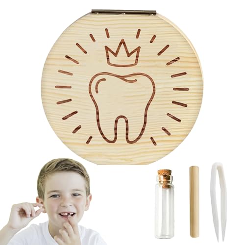 GAROMIA Zahndose Milchzähne Jungen Zahnbox Holz Milchzähne Milchzahndose Jungen Mädchen Zahndose Souvenir Box Milchzahn Aufbewahrungsbox Zähne Kinder Milchzahndose GAROMIA Zahndose Milchzähne Jungen Zahnbox Holz Milchzähne Milchzahndose Jungen Mädchen Zahndose Souvenir Box Milchzahn Aufbewahrungsbox Zähne Kinder Milchzahndose von GAROMIA