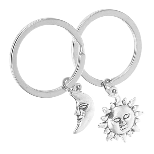 GAROZATION 1 Paar Schlüsselanhänger Mit Sonne Und Mond, Schlüsselanhänger, Taschenornament, Schlüsselanhänger, Dekoration, Schlüsselanhänger, Schlüsselanhänger, Süße Schlüsselanhänger, GAROZATION 1 Paar Schlüsselanhänger Mit Sonne Und Mond, Schlüsselanhänger, Taschenornament, Schlüsselanhänger, Dekoration, Schlüsselanhänger, Schlüsselanhänger, Süße Schlüsselanhänger, von GAROZATION