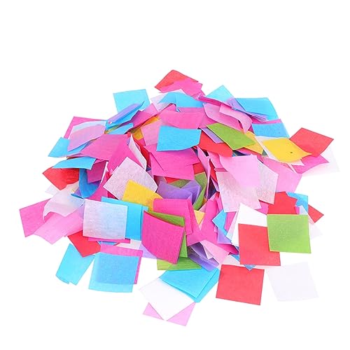 GAROZATION 1 Set 60g Buntes Quadrat Konfetti Dekoration Für Hochzeiten Verlobungen Und Feste Farbige Papierstreu Für Festliche Anlässe Und Kreative Bastelprojekte GAROZATION 1 Set 60g Buntes Quadrat Konfetti Dekoration Für Hochzeiten Verlobungen Und Feste Farbige Papierstreu Für Festliche Anlässe Und Kreative Bastelprojekte von GAROZATION