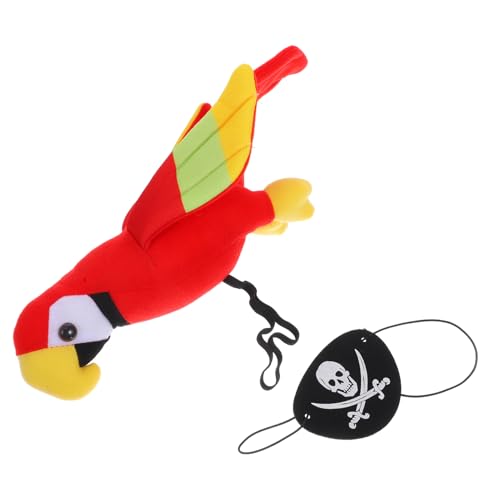 GAROZATION 1 Set Piratenpapagei, Schulterpapagei, Papageien Zur Dekoration, Papageienkostüm, Piratenvogel Für Die Schulter, Piratenkostüm Requisiten, Ausgestopfter Papagei Auf Der Schulter, GAROZATION 1 Set Piratenpapagei, Schulterpapagei, Papageien Zur Dekoration, Papageienkostüm, Piratenvogel Für Die Schulter, Piratenkostüm Requisiten, Ausgestopfter Papagei Auf Der Schulter, von GAROZATION