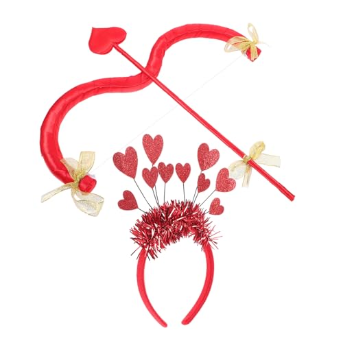GAROZATION 1 Set Und Bogen Requisiten Amor Cosplay Amor Herz Stirnband Valentinstag Stirnband Für Frauen Amor Kostüm Mädchen Valentinstag Zubehör Amor Valentinstag Dekorationen GAROZATION 1 Set Und Bogen Requisiten Amor Cosplay Amor Herz Stirnband Valentinstag Stirnband Für Frauen Amor Kostüm Mädchen Valentinstag Zubehör Amor Valentinstag Dekorationen von GAROZATION