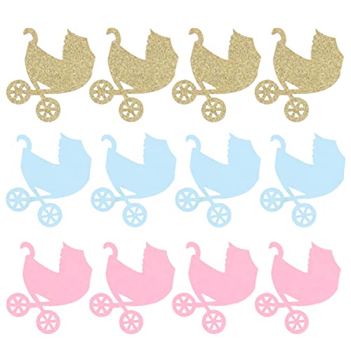 GAROZATION 100 Stück Deko Konfetti Zum Babygeburtstag Papierstreuer für Die Babyparty Golden GAROZATION 100 Stück Deko Konfetti Zum Babygeburtstag Papierstreuer für Die Babyparty Golden von GAROZATION