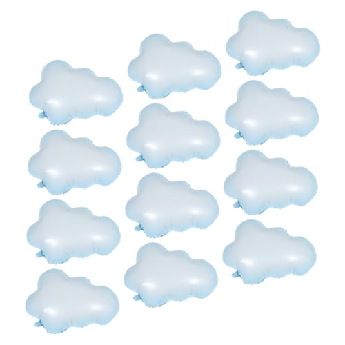 GAROZATION 12 Stück Wolkenballons Für Geburtstag Und Babyparty Ideal Für Partyszene Und Dekoration Hochwertige Latexballons Ansprechendem Wolken Design GAROZATION 12 Stück Wolkenballons Für Geburtstag Und Babyparty Ideal Für Partyszene Und Dekoration Hochwertige Latexballons Ansprechendem Wolken Design von GAROZATION