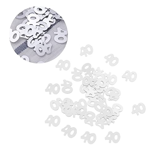 GAROZATION 1200 Stück Silber Pailletten Konfetti Für Partys Tischdeko Und Geburtstagsfeiern Ideal Für Jubiläen Und Hochzeiten Lustige Deko Für Unvergessliche Momente GAROZATION 1200 Stück Silber Pailletten Konfetti Für Partys Tischdeko Und Geburtstagsfeiern Ideal Für Jubiläen Und Hochzeiten Lustige Deko Für Unvergessliche Momente von GAROZATION