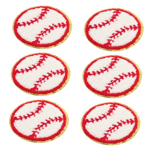 GAROZATION 15 Stück Stoffflicken Mit Baseball Muster, Kleine Mantelflicken, Zum Aufbügeln Auf Hutflicken, Kompakte Baseballflicken, Mantelzubehör, Haushaltsflicken, Kompakte GAROZATION 15 Stück Stoffflicken Mit Baseball Muster, Kleine Mantelflicken, Zum Aufbügeln Auf Hutflicken, Kompakte Baseballflicken, Mantelzubehör, Haushaltsflicken, Kompakte von GAROZATION