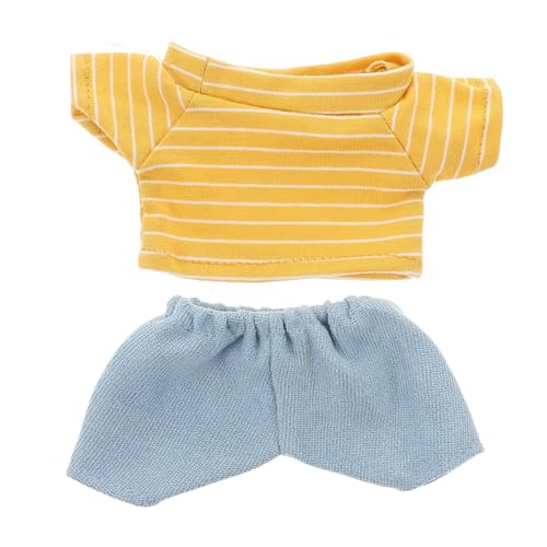 GAROZATION 1satz -Outfit Für Puppen Shirt Und Hose Für Mädchen Dekorative Kleidung Für Bärenpuppen Kostüm Für Verkleiden Puppenkleidung GAROZATION 1satz -Outfit Für Puppen Shirt Und Hose Für Mädchen Dekorative Kleidung Für Bärenpuppen Kostüm Für Verkleiden Puppenkleidung von GAROZATION