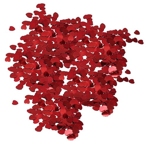 GAROZATION Elegante Party-Konfetti-Dekorationen in Form eines roten Herzens 2 Packungen für Hochzeit Valentinstag Babyparty Weihnachten -Bastelbedarf GAROZATION Elegante Party-Konfetti-Dekorationen in Form eines roten Herzens 2 Packungen für Hochzeit Valentinstag Babyparty Weihnachten -Bastelbedarf von GAROZATION