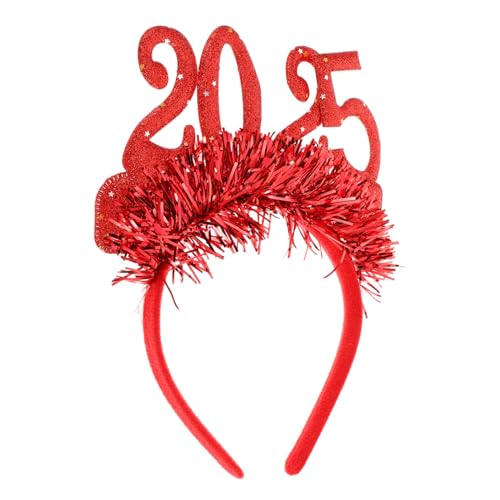 GAROZATION 2025 Haarband Requisiten Silvesterparty Silvesterparty Stirnbänder Neujahrs Stirnbänder Neujahrs Papier Stirnband Silvesterparty Hüte Neujahrs Dekorationen Frohes Neues Jahr GAROZATION 2025 Haarband Requisiten Silvesterparty Silvesterparty Stirnbänder Neujahrs Stirnbänder Neujahrs Papier Stirnband Silvesterparty Hüte Neujahrs Dekorationen Frohes Neues Jahr von GAROZATION
