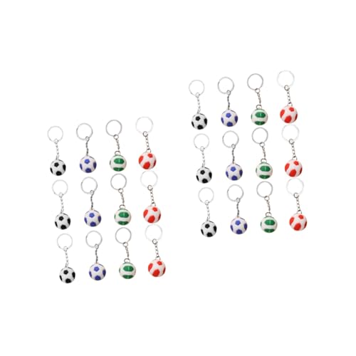 GAROZATION 24stücke Fußball Schlüsselanhänger Sportliche Deko Für Taschen Rucksäcke Und Autoschlüssel Perfektes Für Fußballfans Und Party-mitgebsel GAROZATION 24stücke Fußball Schlüsselanhänger Sportliche Deko Für Taschen Rucksäcke Und Autoschlüssel Perfektes Für Fußballfans Und Party-mitgebsel von GAROZATION