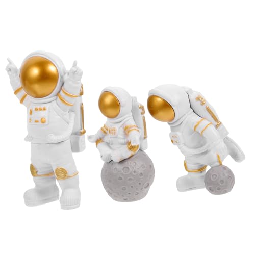 GAROZATION 3 Stücke Astronaut Figur Kuchen Schmuckkreative Geburtstagstorte Dekoration GAROZATION 3 Stücke Astronaut Figur Kuchen Schmuckkreative Geburtstagstorte Dekoration von GAROZATION