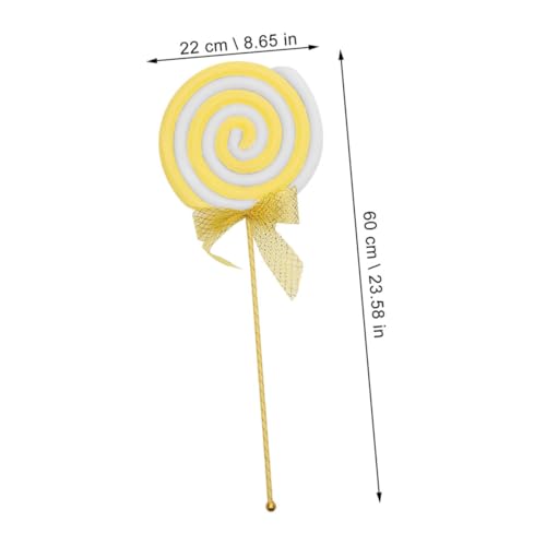 GAROZATION 4 Stück Große Schaumstoff Lutscher Requisiten Realistische Bonbon Deko Leichte Partydekoration Fotorequisiten für Kindergeburtstag Fasching Deko Junge Mädchen GAROZATION 4 Stück Große Schaumstoff Lutscher Requisiten Realistische Bonbon Deko Leichte Partydekoration Fotorequisiten für Kindergeburtstag Fasching Deko Junge Mädchen von GAROZATION