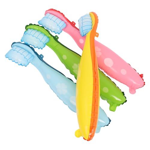 GAROZATION 4 Stück Teiliges Set Übergroße Zahnputzballons Gelb Blau Grün Farbenfrohe Auffällige Party Deko für Spielende Party Mottos und Originelle Requisiten GAROZATION 4 Stück Teiliges Set Übergroße Zahnputzballons Gelb Blau Grün Farbenfrohe Auffällige Party Deko für Spielende Party Mottos und Originelle Requisiten von GAROZATION