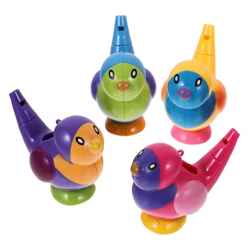 GAROZATION 4 Stück Vogelpfeife Kind Mini Säuglinge quietschend Karikatur Water Toys for jucarii pentru copii Cartoon Toys Pfeife für die Babyparty -Badespielzeug Abs GAROZATION 4 Stück Vogelpfeife Kind Mini Säuglinge quietschend Karikatur Water Toys for jucarii pentru copii Cartoon Toys Pfeife für die Babyparty -Badespielzeug Abs von GAROZATION