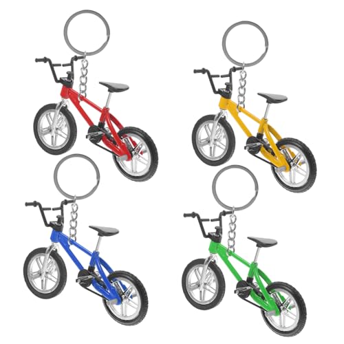 GAROZATION 4er Set Miniatur Fahrrad Modelle Schlüsselanhänger Retro Mountainbike Modelle Aus Und Ideal Als Dekoration Oder Sammlerstück GAROZATION 4er Set Miniatur Fahrrad Modelle Schlüsselanhänger Retro Mountainbike Modelle Aus Und Ideal Als Dekoration Oder Sammlerstück von GAROZATION