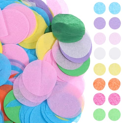 GAROZATION 5 Packungen Rundes Seidenpapier-konfetti Für Tischdekorationen, Geburtstagskonfetti, Hochzeitskonfetti Zum Befüllen Von Ballons Und Bastelbedarf GAROZATION 5 Packungen Rundes Seidenpapier-konfetti Für Tischdekorationen, Geburtstagskonfetti, Hochzeitskonfetti Zum Befüllen Von Ballons Und Bastelbedarf von GAROZATION
