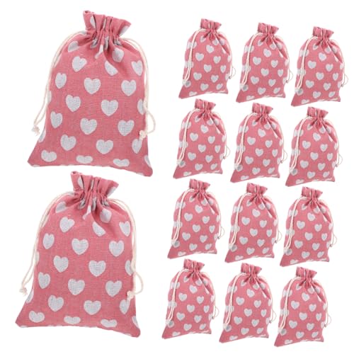GAROZATION 50 Stück Baumwollbeutel, Andenkenbeutel, Kleine Geschenktüte, Schmuckbeutel Mit Kordelzug, Stoffbeutel Mit Kordelzug, Kleine Beutel Für Schmuckbeutel, Geschenkbeutel Mit von GAROZATION