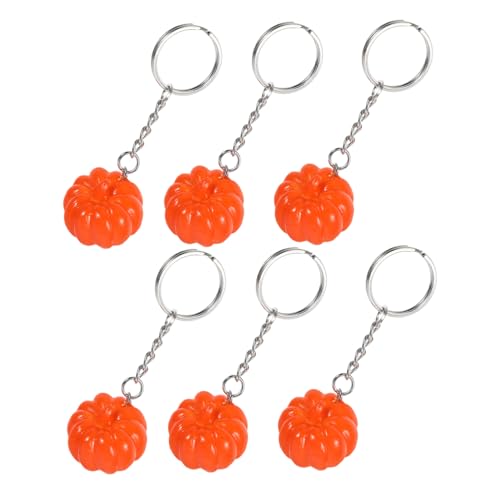 GAROZATION 6 Stück Kürbis Schlüsselanhänger Für Kinder, Schlüsselanhänger, Dekoration, Rucksack, Halloween Schlüsselanhänger Zum Aufhängen, Schlüsselanhänger, Anhänger, Halloween GAROZATION 6 Stück Kürbis Schlüsselanhänger Für Kinder, Schlüsselanhänger, Dekoration, Rucksack, Halloween Schlüsselanhänger Zum Aufhängen, Schlüsselanhänger, Anhänger, Halloween von GAROZATION