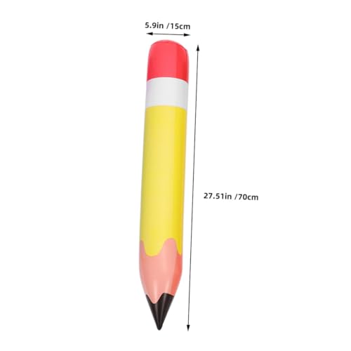 GAROZATION 6 Stück Teiliges Aufblasbare Jumbo-bleistifte aus Robustem PVC Große Schulanfang Dekoration für Klassenzimmer Leicht Tragbar und Langlebig Bunte Riesen-bleistift Requisiten für GAROZATION 6 Stück Teiliges Aufblasbare Jumbo-bleistifte aus Robustem PVC Große Schulanfang Dekoration für Klassenzimmer Leicht Tragbar und Langlebig Bunte Riesen-bleistift Requisiten für von GAROZATION