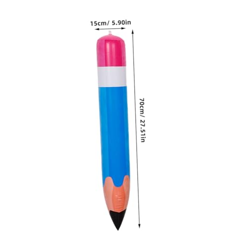 GAROZATION 7 Stück Teiliges PVC Aufblasbares Bleistift Bunte Große Schulanfangsdekoration Leicht Langlebig Party und Klassenzimmer Deko für Lebhafte Feiern GAROZATION 7 Stück Teiliges PVC Aufblasbares Bleistift Bunte Große Schulanfangsdekoration Leicht Langlebig Party und Klassenzimmer Deko für Lebhafte Feiern von GAROZATION