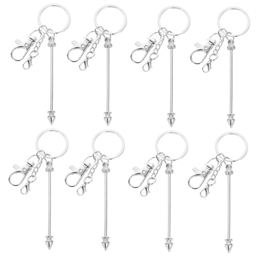 GAROZATION 8 Stück Teiliges Befüllbare Schlüsselanhänger mit Perlenstab Wiederverwendbar DIY Schmuckanhänger für Taschen Gürtel Handtaschen und Kreative Bastelprojekte GAROZATION 8 Stück Teiliges Befüllbare Schlüsselanhänger mit Perlenstab Wiederverwendbar DIY Schmuckanhänger für Taschen Gürtel Handtaschen und Kreative Bastelprojekte von GAROZATION