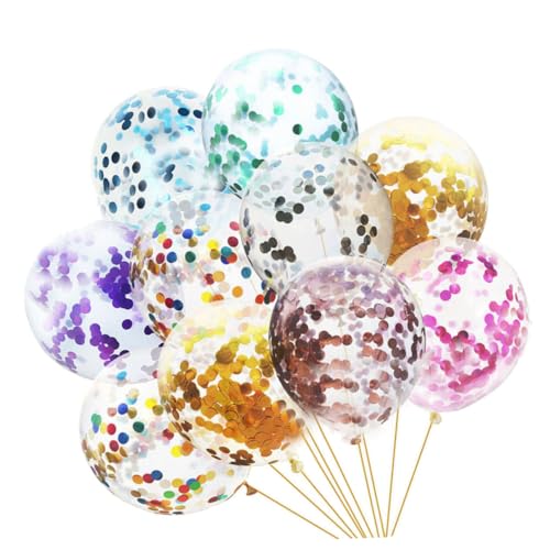 GAROZATION Bunte Latexballons Mit Glitzer Für Geburtstagsfeiern Dekorative Ballons Für Partys Hochzeiten Und Feiern Farbmix Für Kreative Arrangements GAROZATION Bunte Latexballons Mit Glitzer Für Geburtstagsfeiern Dekorative Ballons Für Partys Hochzeiten Und Feiern Farbmix Für Kreative Arrangements von GAROZATION