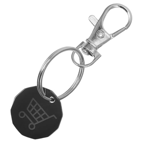 GAROZATION Einkaufswagen-Token Feuerlöscher Schlüsselanhänger Schleifen schlüsselring schlüsselanhänger einkaufswagen Schlüsselanhänger mit Viertelhalter Einkaufswagenchip aus Edelstahl Black GAROZATION Einkaufswagen-Token Feuerlöscher Schlüsselanhänger Schleifen schlüsselring schlüsselanhänger einkaufswagen Schlüsselanhänger mit Viertelhalter Einkaufswagenchip aus Edelstahl Black von GAROZATION