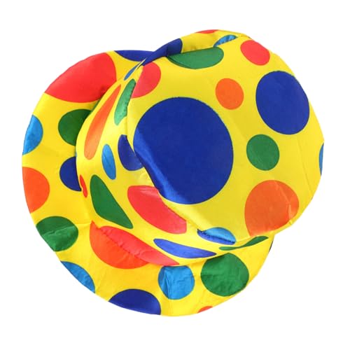 GAROZATION Halloween-Hut Lustiger Hut Spaß Hut Clownsmütze Komiker Hut Zaubererhut lustiger Zylinder Perückenkappe Kappen Zirkus-Partyhut Clown-Kostüm-Hut Karnevals-Clownhüte Stahldraht GAROZATION Halloween-Hut Lustiger Hut Spaß Hut Clownsmütze Komiker Hut Zaubererhut lustiger Zylinder Perückenkappe Kappen Zirkus-Partyhut Clown-Kostüm-Hut Karnevals-Clownhüte Stahldraht von GAROZATION