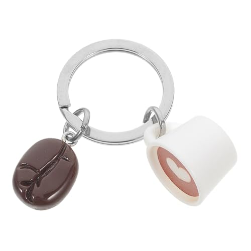 GAROZATION Kaffee Schlüsselanhänger, Hängender Anhänger, Schlüsselanhänger, Kaffeetasse, Kaffeebohnen Schlüsselanhänger, Dekorativer Schlüsselanhänger Für Handtasche, Taschenanhänger, GAROZATION Kaffee Schlüsselanhänger, Hängender Anhänger, Schlüsselanhänger, Kaffeetasse, Kaffeebohnen Schlüsselanhänger, Dekorativer Schlüsselanhänger Für Handtasche, Taschenanhänger, von GAROZATION