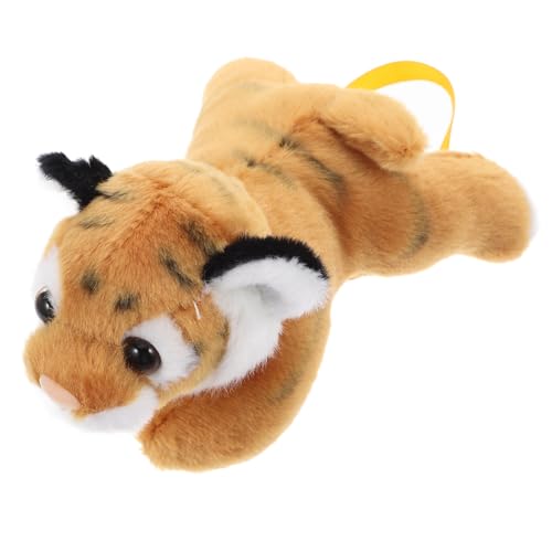 GAROZATION Kleine Tiger-plüschtier-Puppe, Bezaubernde Cartoon-Tiger-förmige Schulterpuppe Für Dschungel-partygeschenke, Realistische Stofftier-Kollektion GAROZATION Kleine Tiger-plüschtier-Puppe, Bezaubernde Cartoon-Tiger-förmige Schulterpuppe Für Dschungel-partygeschenke, Realistische Stofftier-Kollektion von GAROZATION