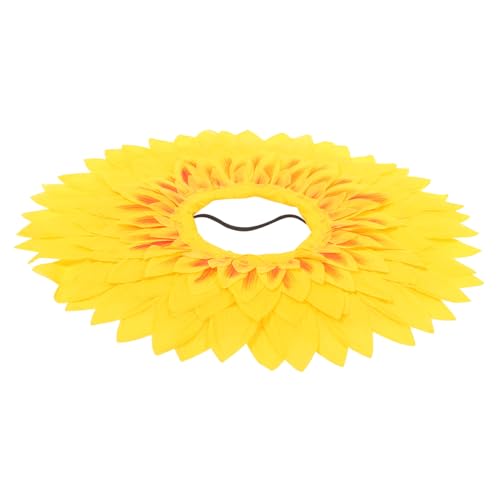 GAROZATION Lustige Sonnenblumen Kopfbedeckung Erwachsenengröße mit Elastischem Band Party und Sportspiel Dekoration für Kindergarten Handliches Accessoire für Bühnenauftritte Zufällige Farbe GAROZATION Lustige Sonnenblumen Kopfbedeckung Erwachsenengröße mit Elastischem Band Party und Sportspiel Dekoration für Kindergarten Handliches Accessoire für Bühnenauftritte Zufällige Farbe von GAROZATION