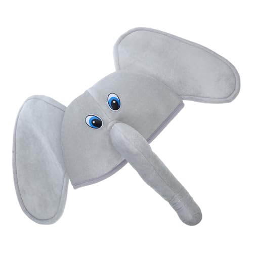 GAROZATION Lustiger Elefantenhut, Cartoon-elefant-hut, Tierkostüm-hut, Niedliche Kopfbedeckung, Halloween-elefant-kostüm, Zubehör, Foto-requisite GAROZATION Lustiger Elefantenhut, Cartoon-elefant-hut, Tierkostüm-hut, Niedliche Kopfbedeckung, Halloween-elefant-kostüm, Zubehör, Foto-requisite von GAROZATION
