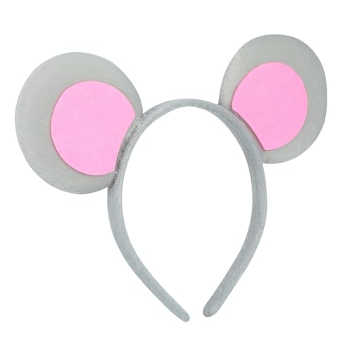GAROZATION Niedlicher Mäuseohren Haarreif mit Cartoon Vielseitiges Stirnband für Erwachsene für Karneval Cosplay Party und Festliche Anlässe GAROZATION Niedlicher Mäuseohren Haarreif mit Cartoon Vielseitiges Stirnband für Erwachsene für Karneval Cosplay Party und Festliche Anlässe von GAROZATION