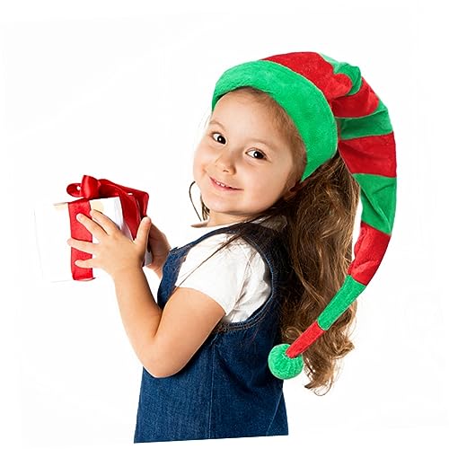 GAROZATION Hut Weihnachtskostüm Weihnachtsmannmütze Handwäsche Erforderlich Lustige Dekoration Für Partys Festliche Anlässe GAROZATION Hut Weihnachtskostüm Weihnachtsmannmütze Handwäsche Erforderlich Lustige Dekoration Für Partys Festliche Anlässe von GAROZATION
