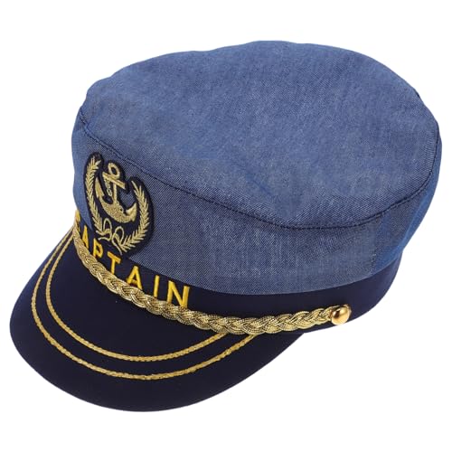 GAROZATION Partyhut Matrosenkostüm Zubehör Kapitänsmütze Für Damen Matrosenmütze Herren Marinekapitänsmütze Kapitänshüte Bootsmütze Für Herren Kapitäns Baseballmütze Kapitänsmütze Für Damen GAROZATION Partyhut Matrosenkostüm Zubehör Kapitänsmütze Für Damen Matrosenmütze Herren Marinekapitänsmütze Kapitänshüte Bootsmütze Für Herren Kapitäns Baseballmütze Kapitänsmütze Für Damen von GAROZATION