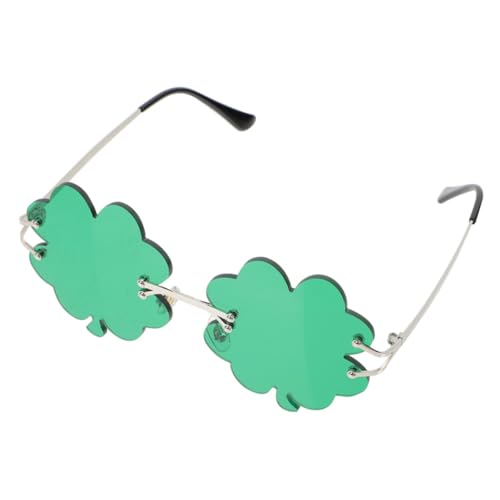 GAROZATION Patricks Day Irish Mottoparty-zubehör Rahmenlose Brille Für Damen Jungen Und Mädchen GAROZATION Patricks Day Irish Mottoparty-zubehör Rahmenlose Brille Für Damen Jungen Und Mädchen von GAROZATION