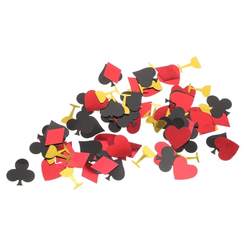 GAROZATION Poker Themen Konfetti Für Partys Bunte Tischdekoration Für Las Vegas Mottopartys 15g Pro Beutel Ideale Deko Für Pokerabende Und Festlichkeiten Zufällige Designs GAROZATION Poker Themen Konfetti Für Partys Bunte Tischdekoration Für Las Vegas Mottopartys 15g Pro Beutel Ideale Deko Für Pokerabende Und Festlichkeiten Zufällige Designs von GAROZATION