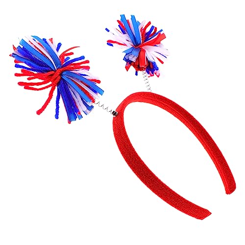 GAROZATION Rot Weiß Blaues Stirnband, Cheerleader Stirnband, Vierter Juli Kopfschmuck, Festival Haarreifen, Vierter Juli Kopfschmuck, Vierter Juli Haarband, Unabhängigkeitstag Kopfbedeckung, GAROZATION Rot Weiß Blaues Stirnband, Cheerleader Stirnband, Vierter Juli Kopfschmuck, Festival Haarreifen, Vierter Juli Kopfschmuck, Vierter Juli Haarband, Unabhängigkeitstag Kopfbedeckung, von GAROZATION