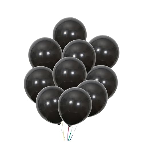 GAROZATION Schwarze Latexballons Hochwertige Partyballons Für Geburtstag Hochzeit Und Halloween Deko Ideal Für Feiern Und Veranstaltungen GAROZATION Schwarze Latexballons Hochwertige Partyballons Für Geburtstag Hochzeit Und Halloween Deko Ideal Für Feiern Und Veranstaltungen von GAROZATION