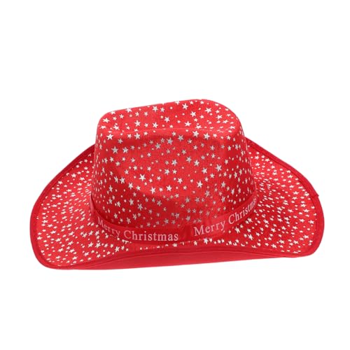 GAROZATION Weihnachtsmütze Cowgirlhüte Damen Halloweenhüte Cowboy Weihnachtsmannmütze Weihnachtsmütze Cowgirlhut Westernhüte Für Damen Weihnachtsmannmütze Cowboy Partyhüte Cowboyhüte GAROZATION Weihnachtsmütze Cowgirlhüte Damen Halloweenhüte Cowboy Weihnachtsmannmütze Weihnachtsmütze Cowgirlhut Westernhüte Für Damen Weihnachtsmannmütze Cowboy Partyhüte Cowboyhüte von GAROZATION