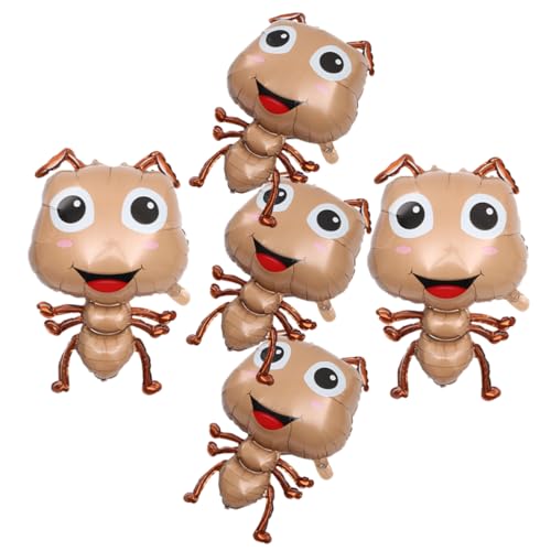 5Stücke Teiliges Ameisen Folienballons Tierische Dekoration für Partys Babypartys Karneval und Besondere Anlässe Realistische Farben und Motive für Unvergessliche Erinnerungen 5Stücke Teiliges Ameisen Folienballons Tierische Dekoration für Partys Babypartys Karneval und Besondere Anlässe Realistische Farben und Motive für Unvergessliche Erinnerungen von GARVALON